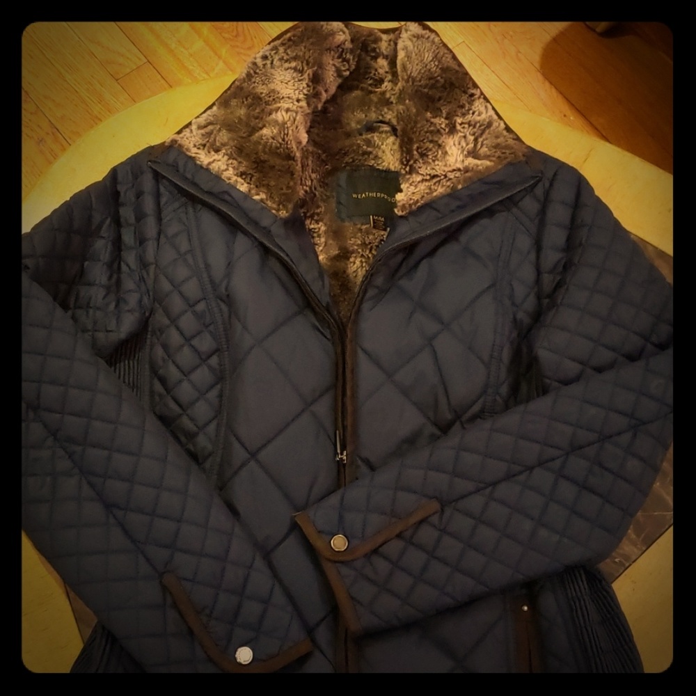 Weatherproof Navy Coat